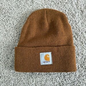 Carhartt Brown Knit Beanie